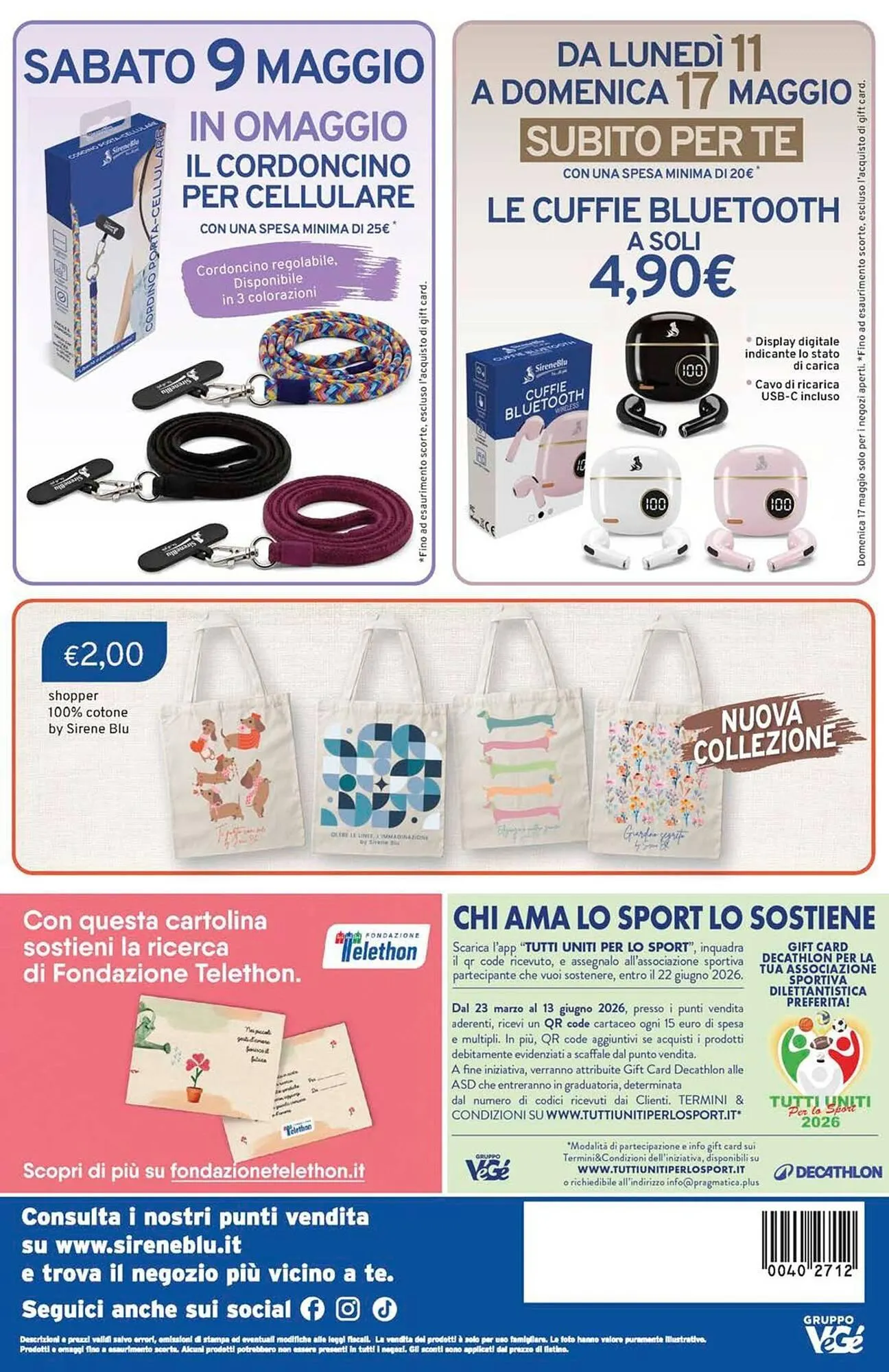Volantino Sirene Blu da 5 maggio a 31 maggio di 2026 - Pagina del volantino 24