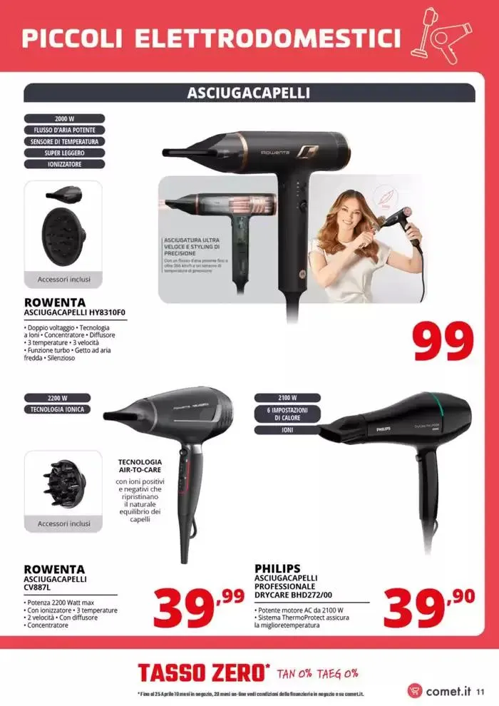 Speciale Piccoli Elettrodomestici! da 17 aprile a 7 maggio di 2025 - Pagina del volantino 11