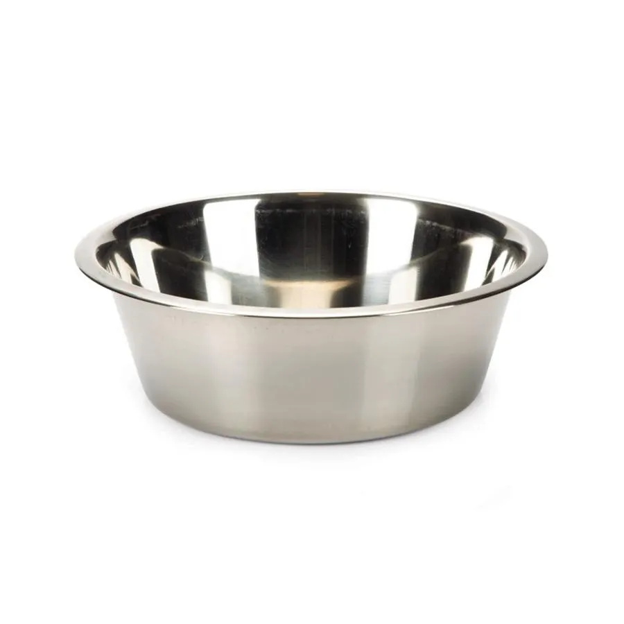 Ciotola cane acciaio finitura economica