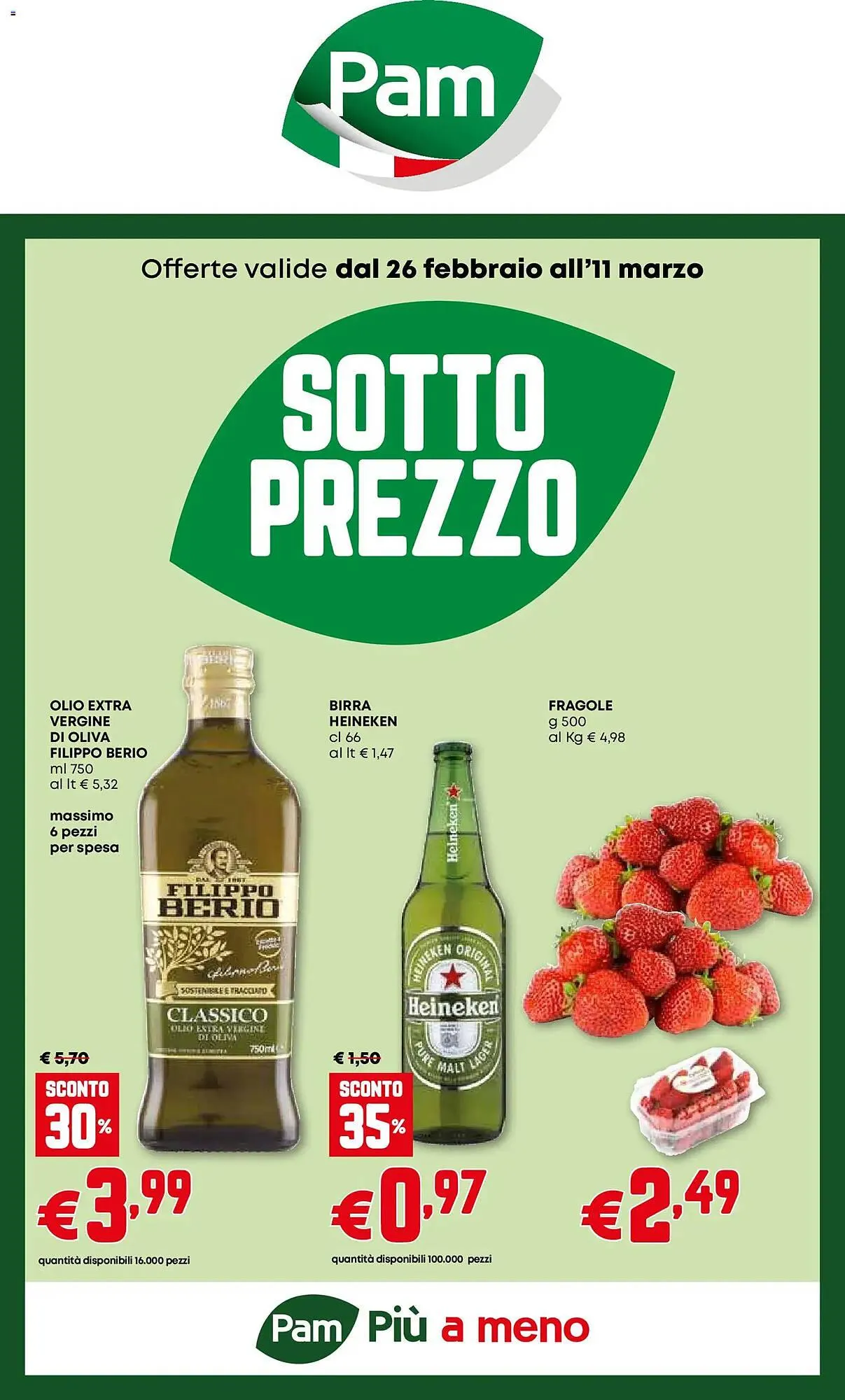 Volantino Pam da 26 febbraio a 11 marzo di 2026 - Pagina del volantino 1