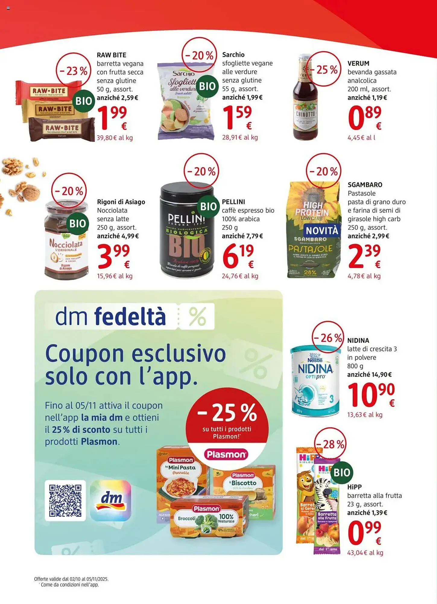 Volantino dm drogerie markt da 2 ottobre a 5 novembre di 2025 - Pagina del volantino 12