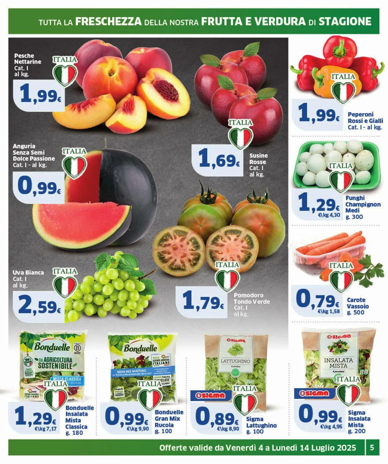 Sigma - Roma Volantino attuale da 4 luglio a 14 luglio di 2025 - Pagina del volantino 5