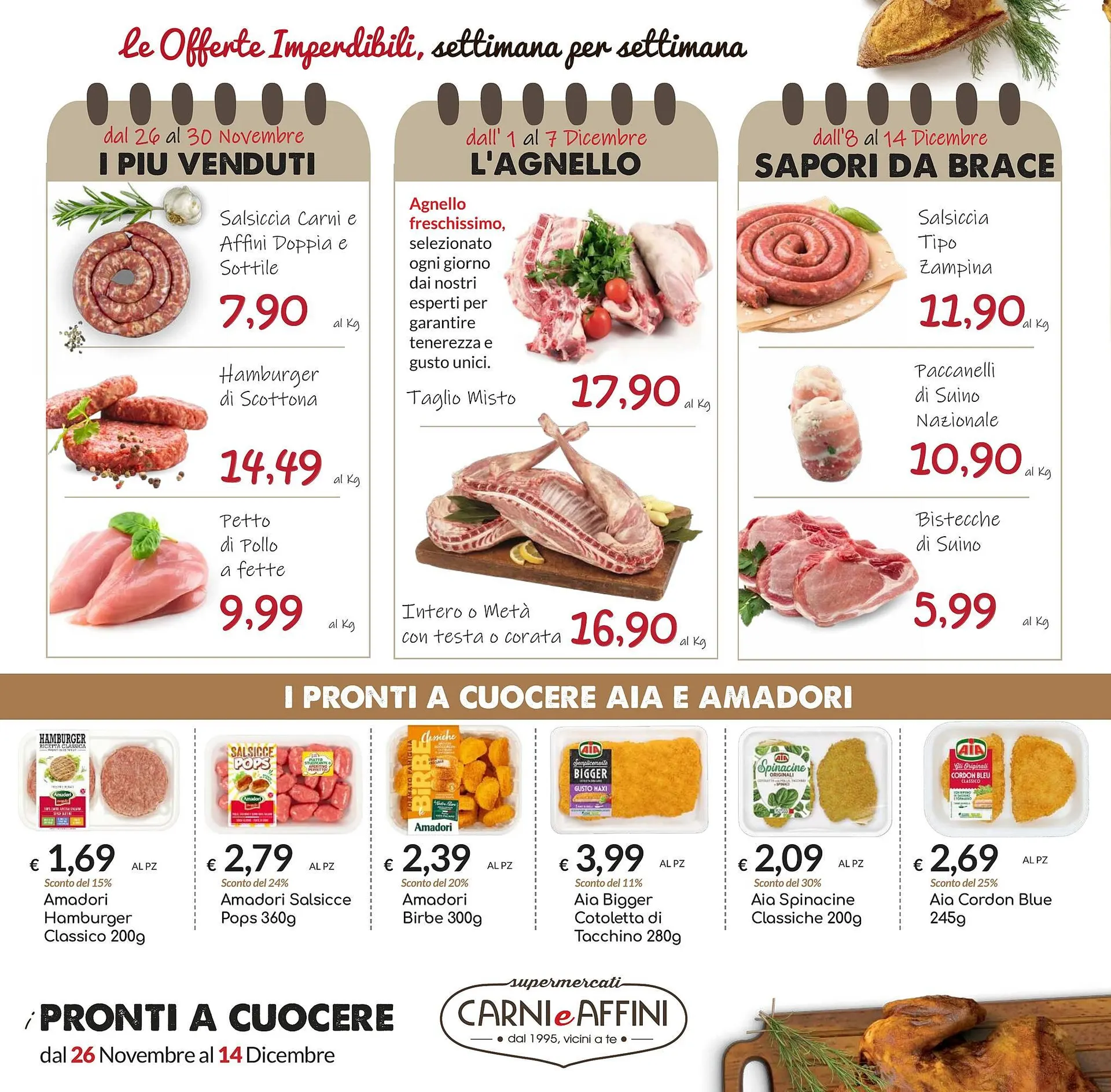 Volantino Carni e Affini Supermercati da 26 novembre a 14 dicembre di 2025 - Pagina del volantino 2