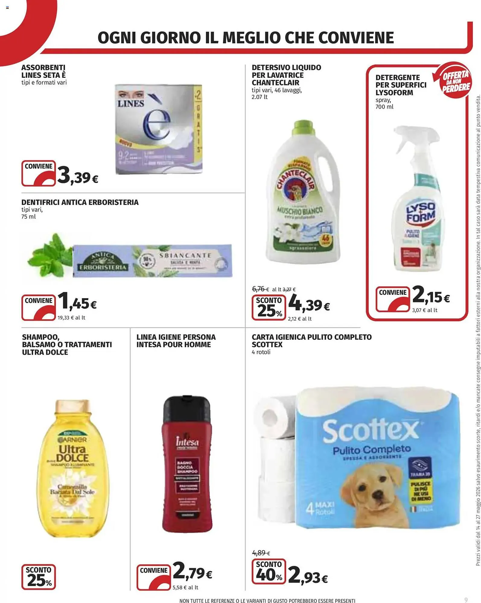 Volantino In Coop da 14 maggio a 27 maggio di 2026 - Pagina del volantino 9