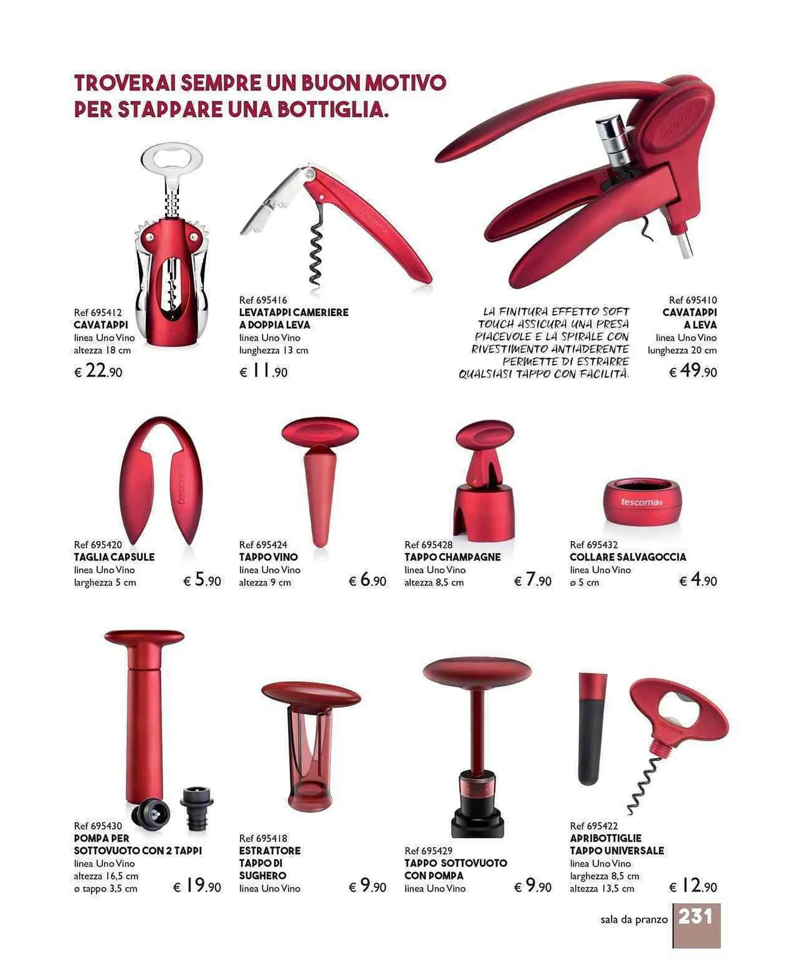 Volantino Tescoma da 11 luglio a 31 dicembre di 2023 - Pagina del volantino 231