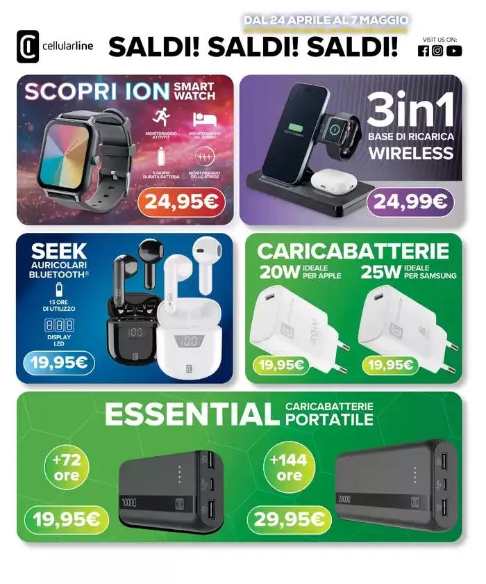 Anniversario Sottocosto da 24 aprile a 7 maggio di 2025 - Pagina del volantino 9