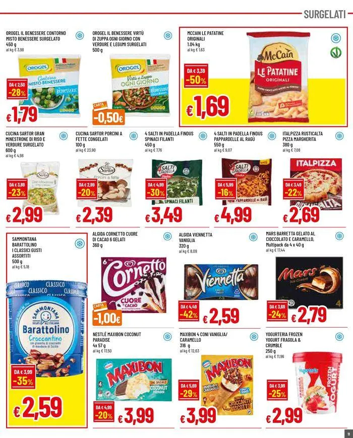 Sconti fino al 50% da 19 settembre a 2 ottobre di 2024 - Pagina del volantino 11