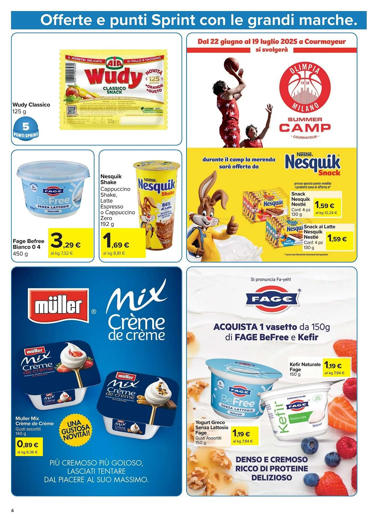 Volantino Carrefour Market da 26 giugno a 9 luglio di 2025 - Pagina del volantino 4