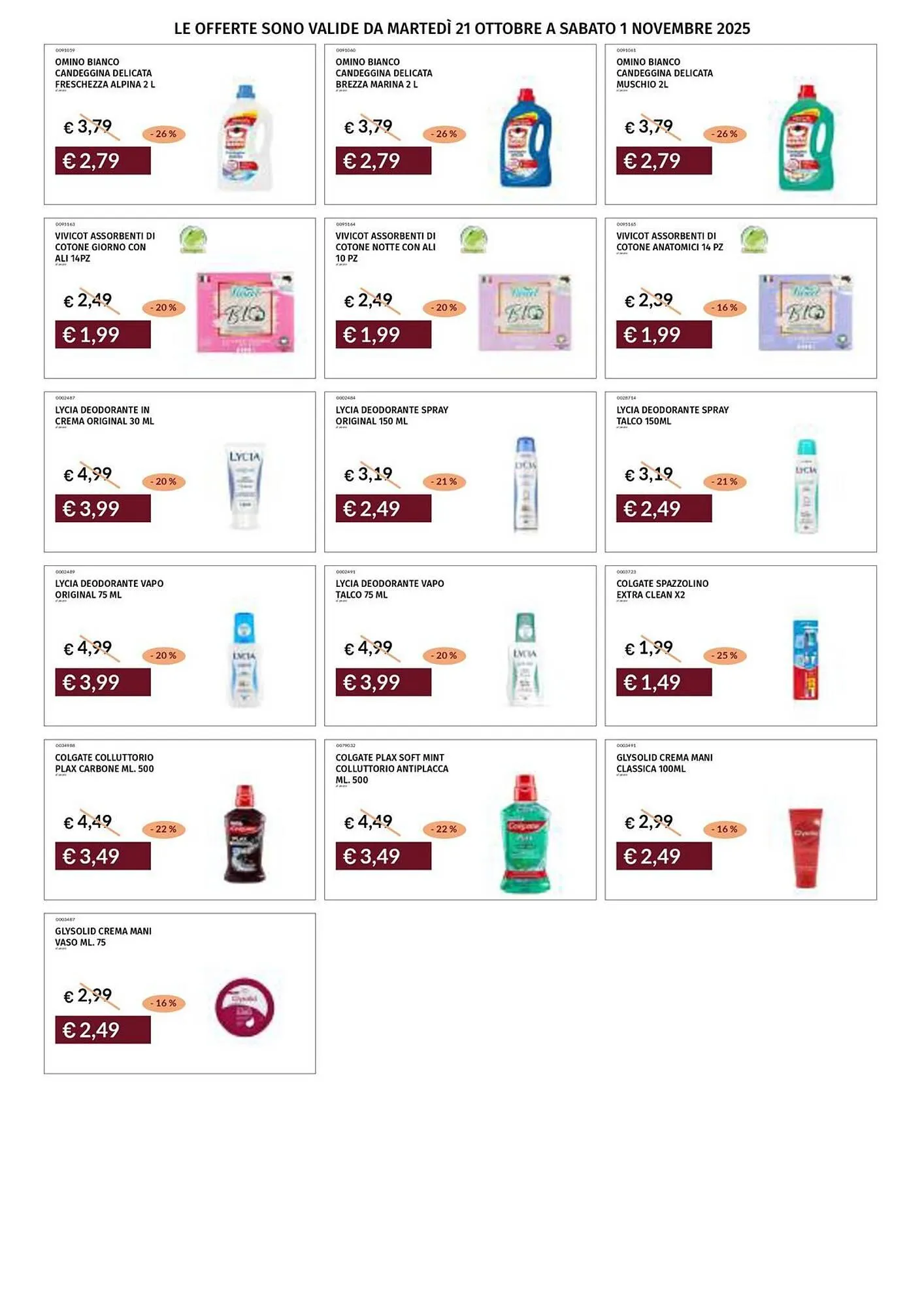 Volantino Prezzemolo e Vitale da 21 ottobre a 1 novembre di 2025 - Pagina del volantino 42