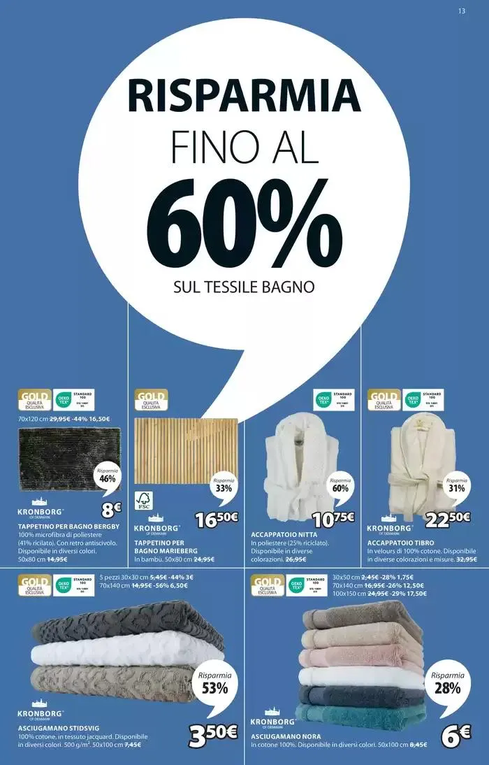 Festeggiamo 100 negozi in Italia da 3 aprile a 30 aprile di 2025 - Pagina del volantino 13