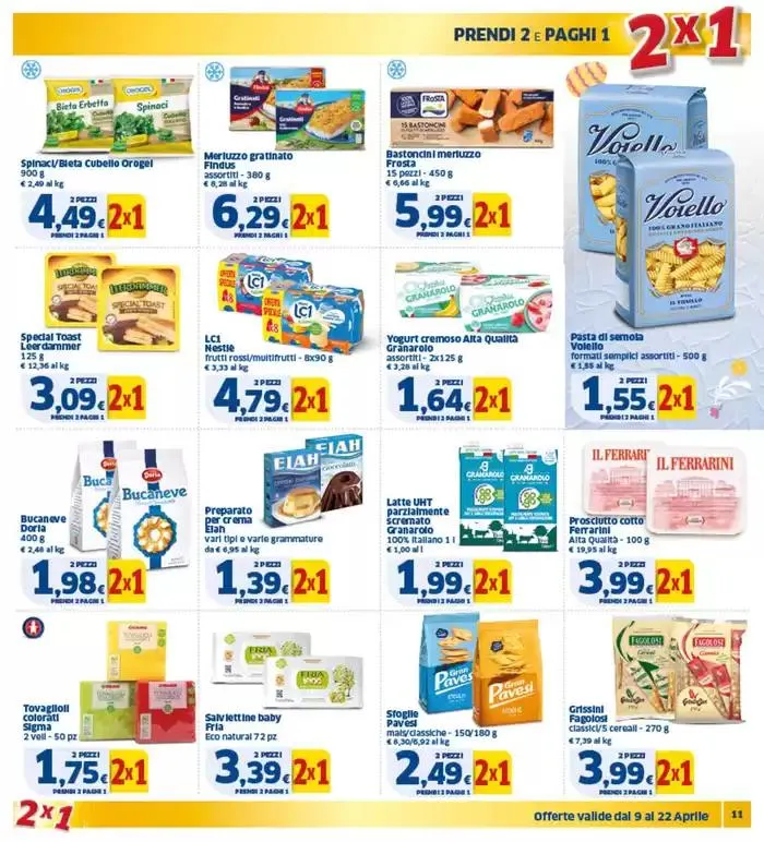 Buona Pasqua da 9 aprile a 22 aprile di 2025 - Pagina del volantino 11