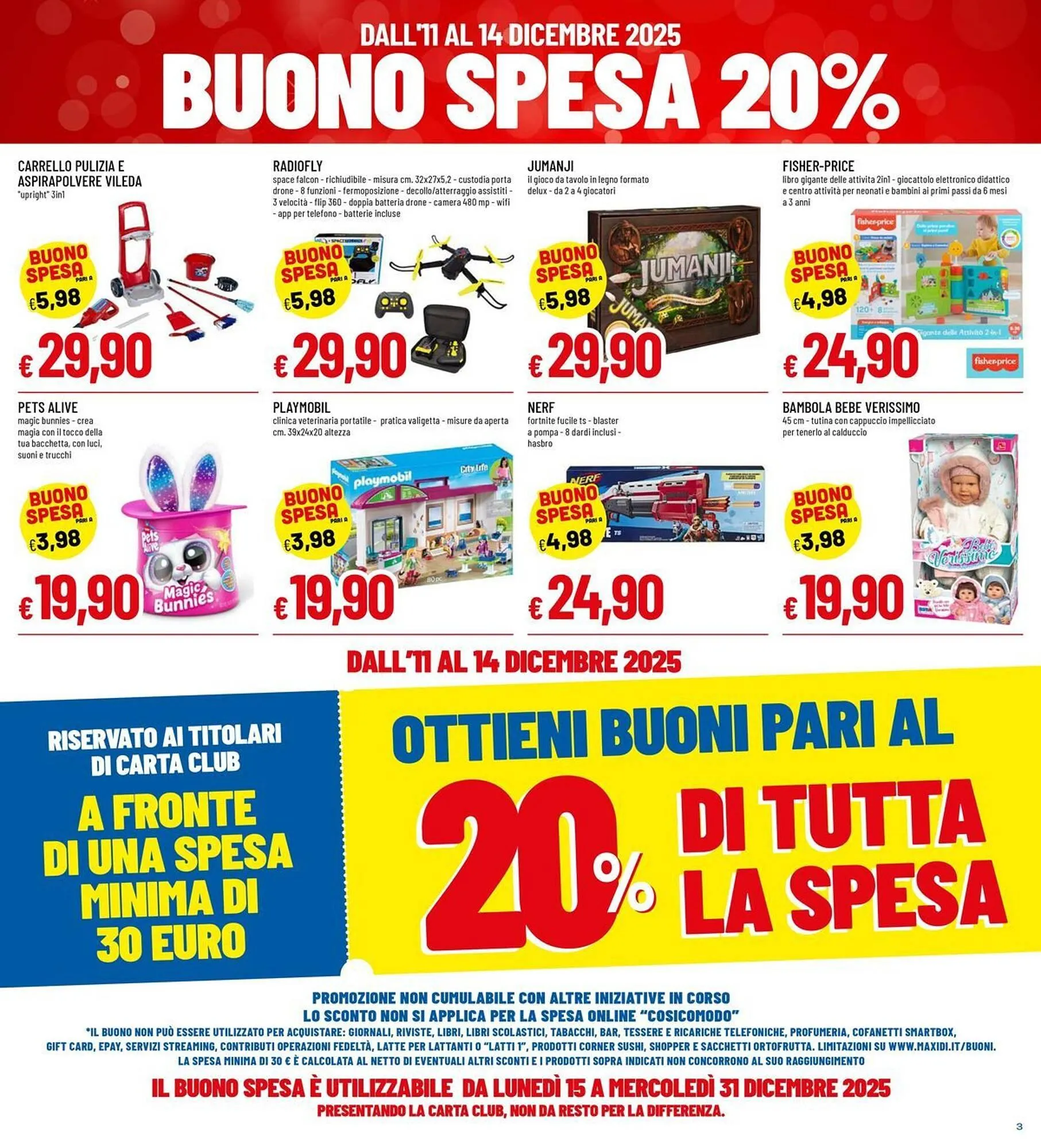 Volantino Galassia da 11 dicembre a 14 dicembre di 2025 - Pagina del volantino 3