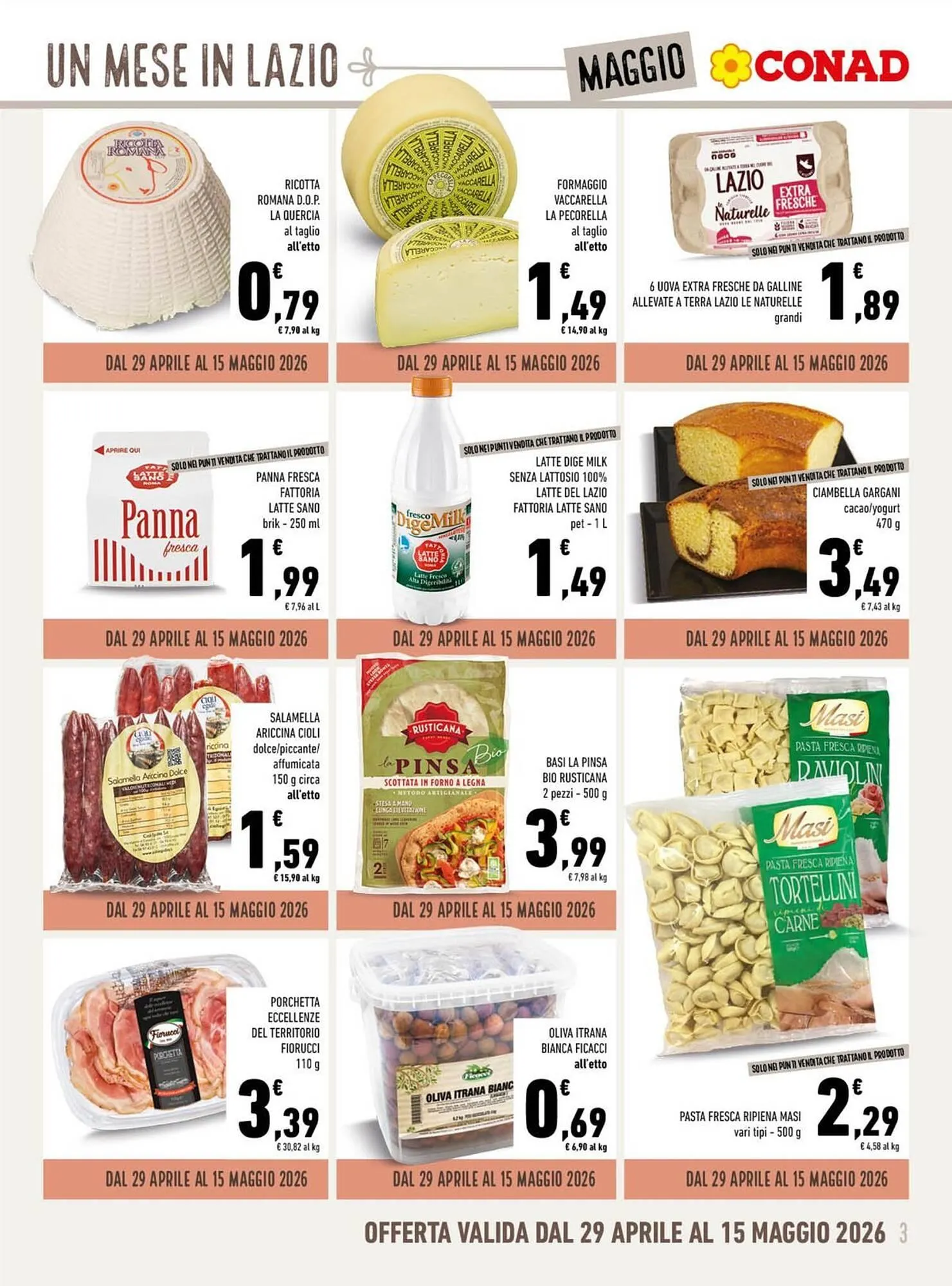 Volantino Conad da 1 maggio a 31 maggio di 2026 - Pagina del volantino 3