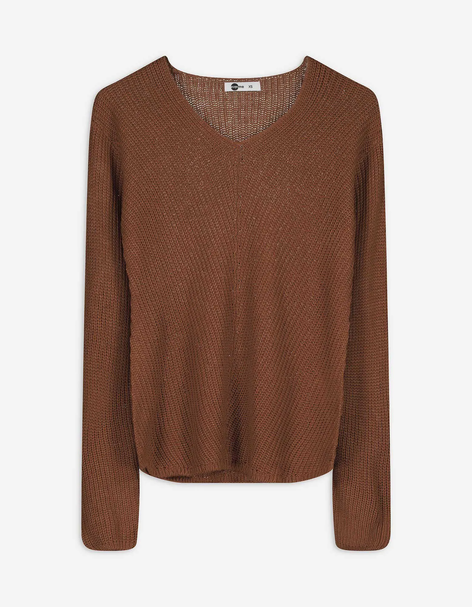 Maglione - Tinta unita - marrone