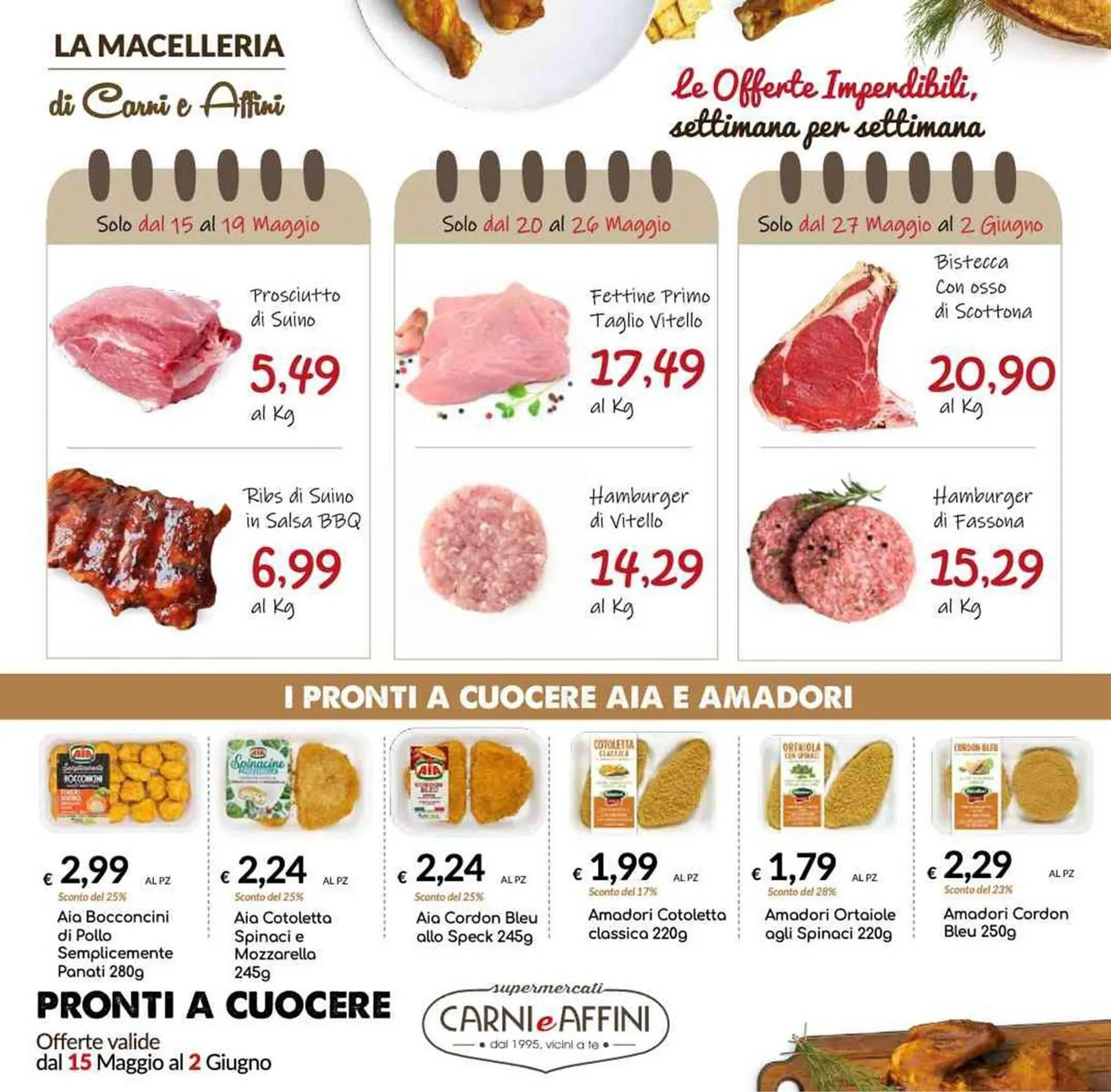 Volantino Carni e Affini Supermercati da 13 maggio a 2 giugno di 2024 - Pagina del volantino 2