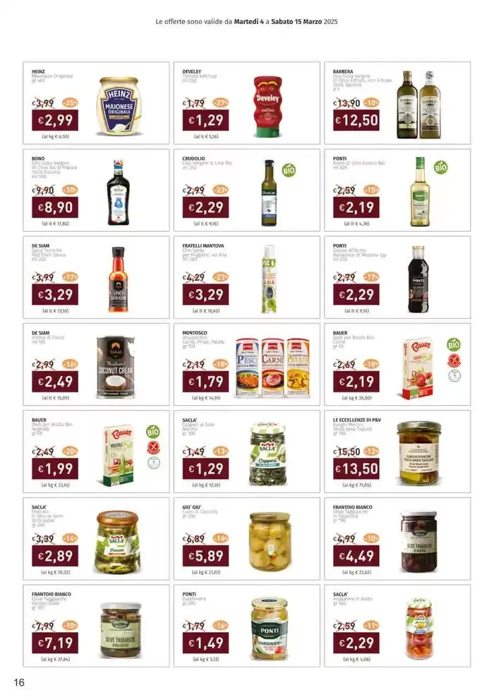 Sana, veloce, facile, unica! da 4 marzo a 15 marzo di 2025 - Pagina del volantino 16