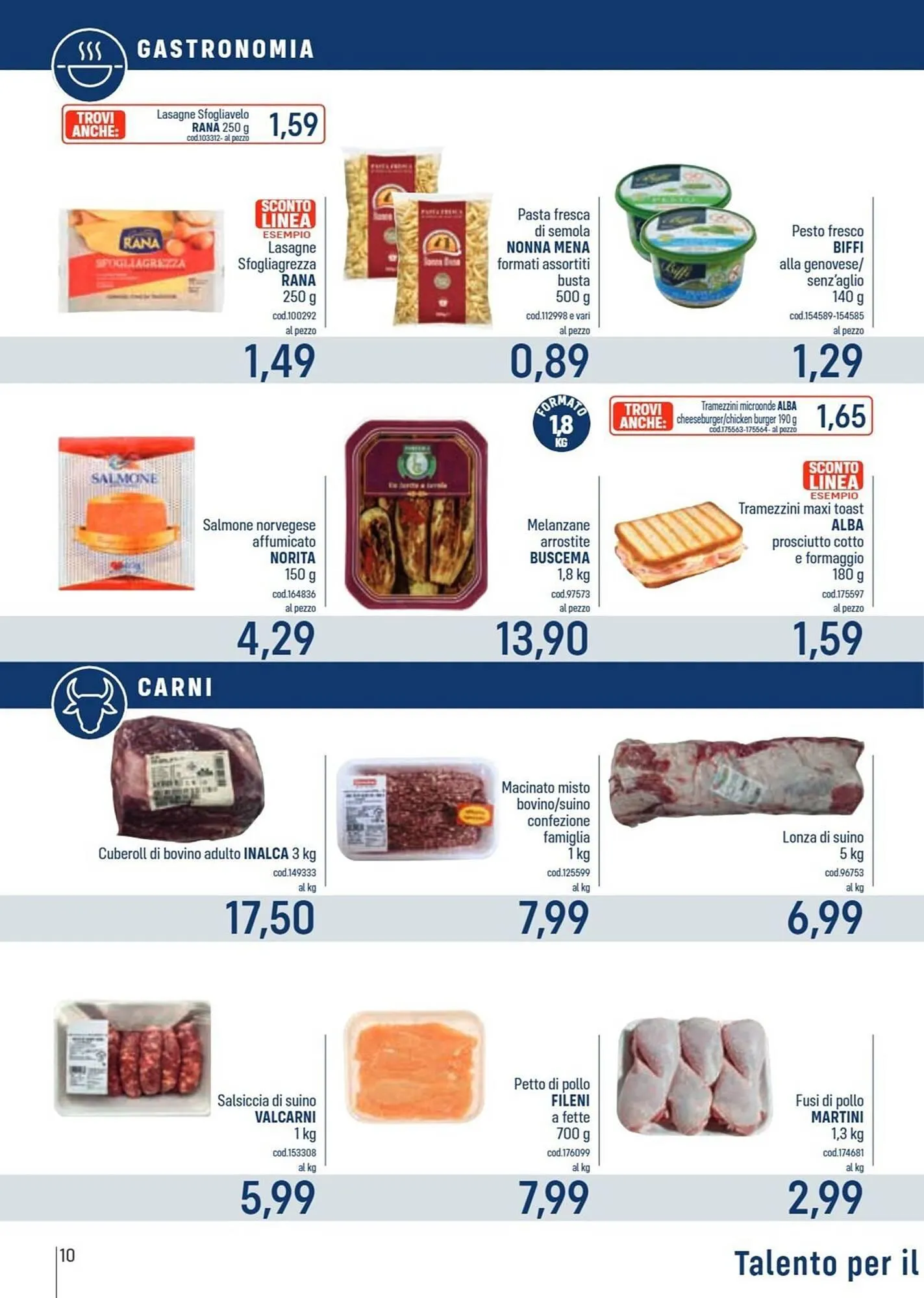 Volantino Talento Professional Store da 30 giugno a 13 luglio di 2025 - Pagina del volantino 10