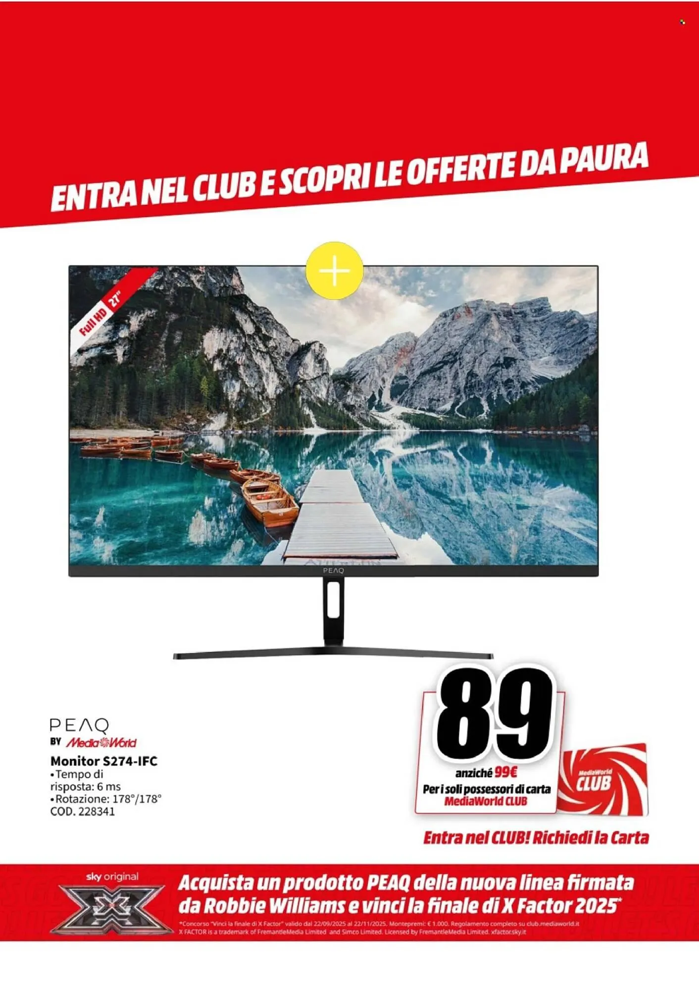 Volantino MediaWorld da 27 ottobre a 31 ottobre di 2025 - Pagina del volantino 31