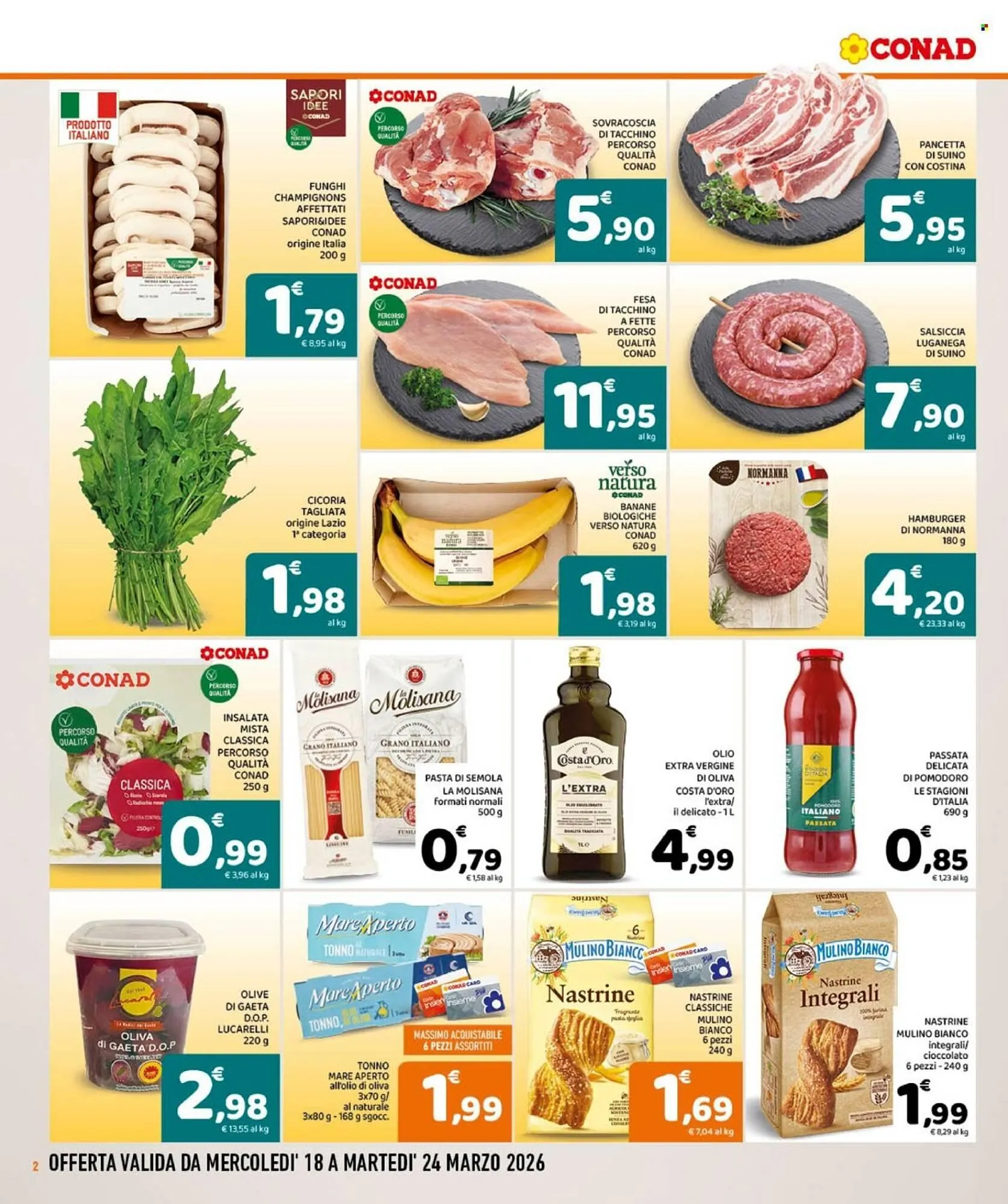 Volantino Conad da 18 marzo a 24 marzo di 2026 - Pagina del volantino 2
