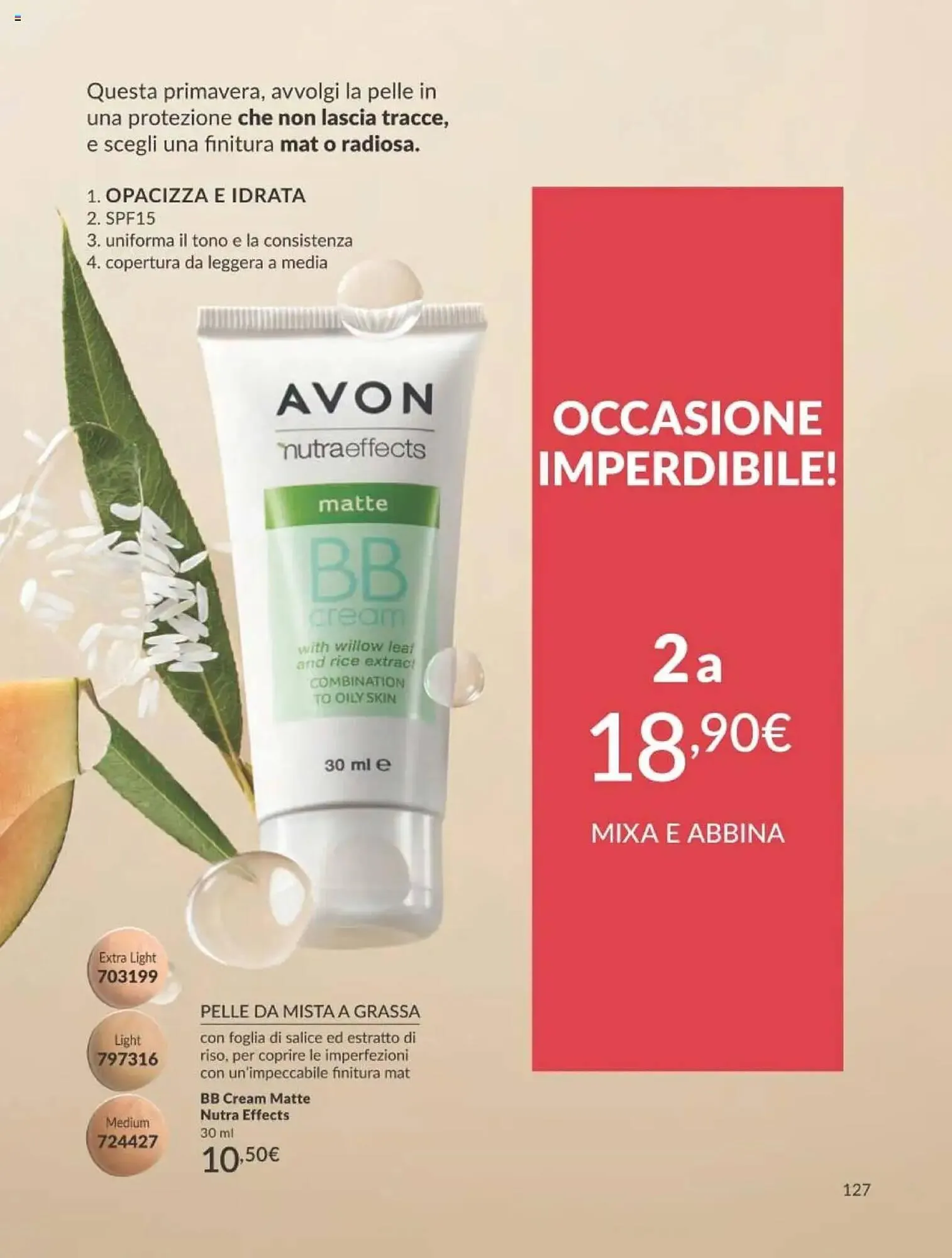 Volantino Avon da 1 aprile a 30 aprile di 2025 - Pagina del volantino 127