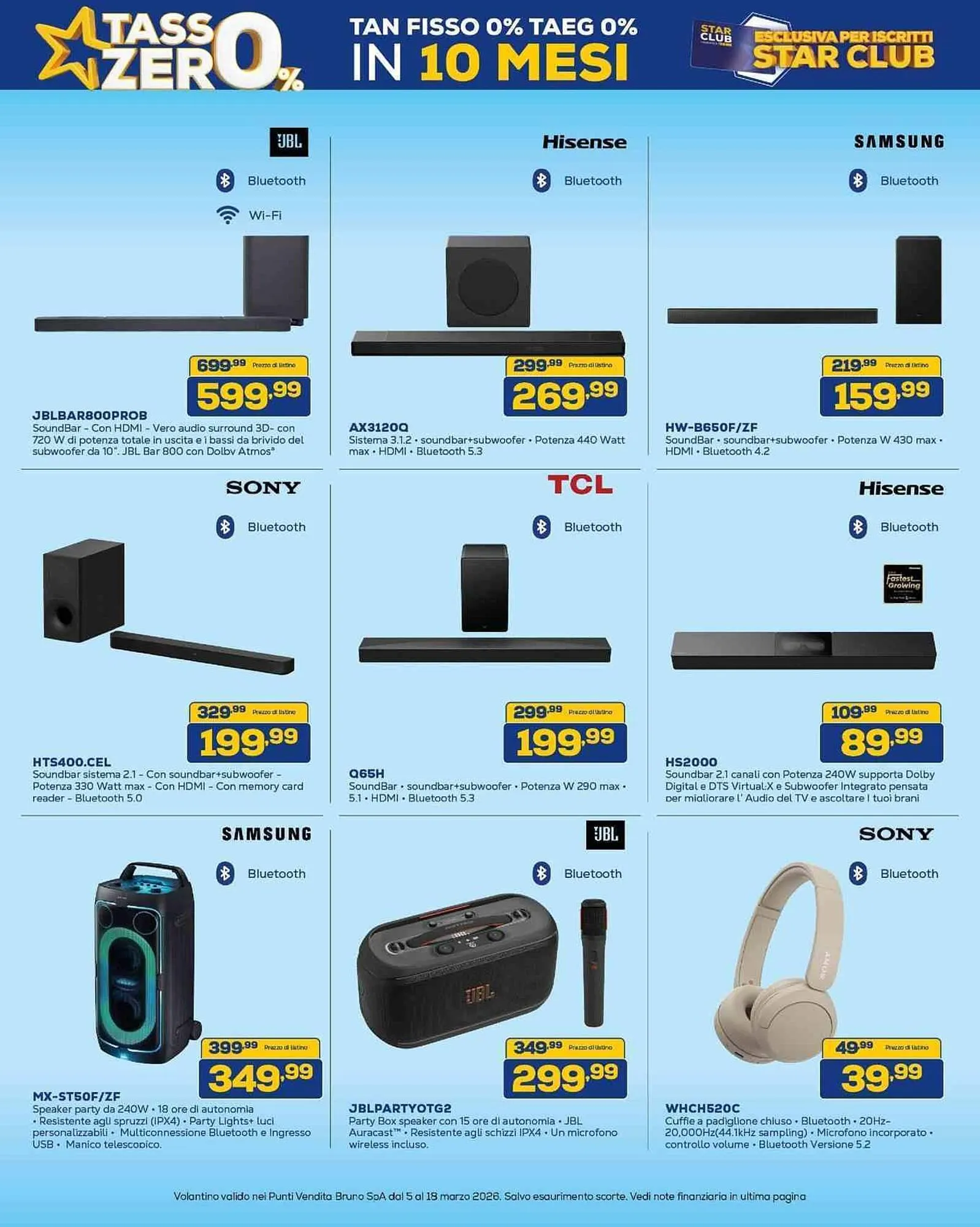 Volantino Euronics da 5 marzo a 18 marzo di 2026 - Pagina del volantino 29