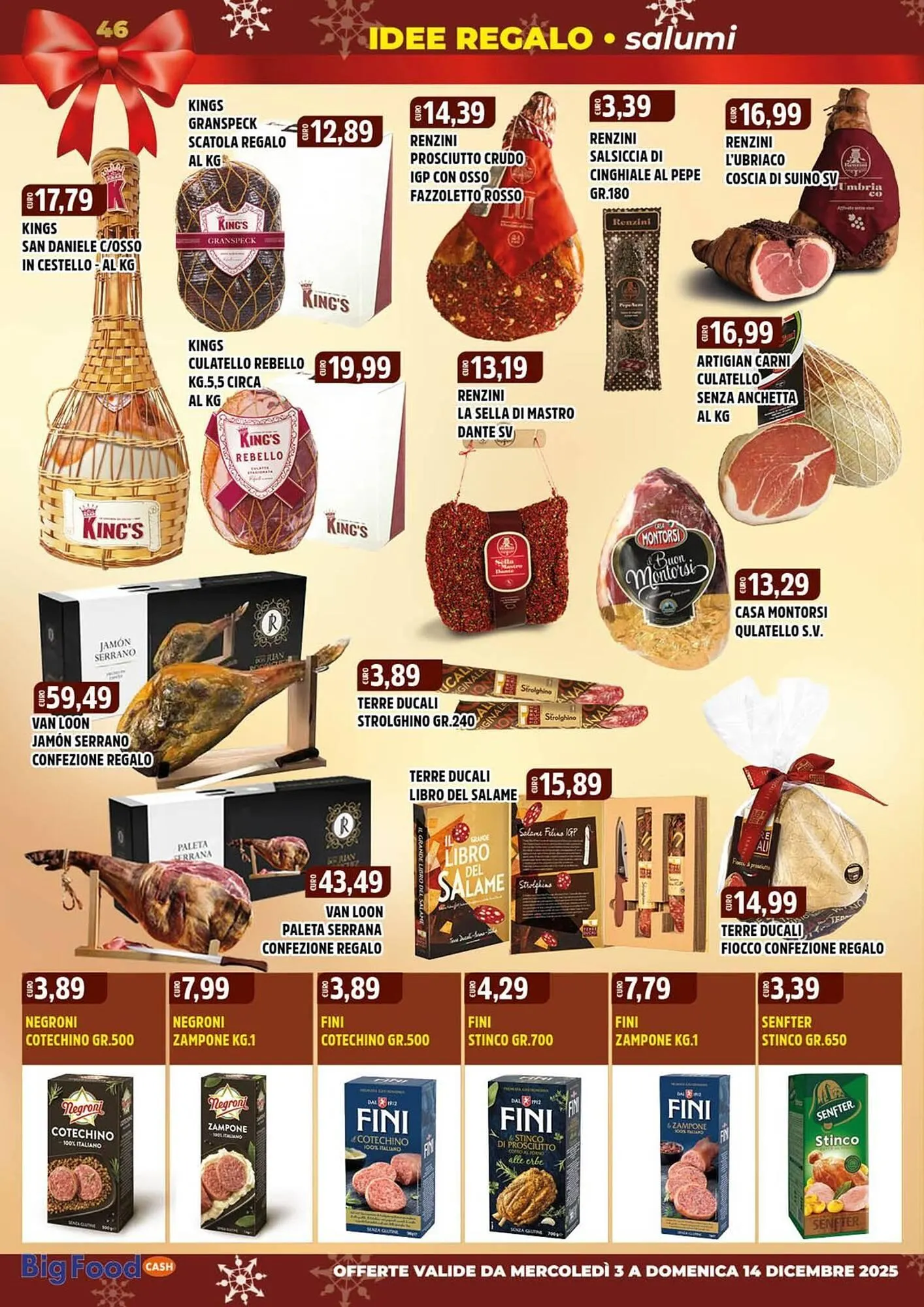 Volantino Big Food da 3 dicembre a 14 dicembre di 2025 - Pagina del volantino 45