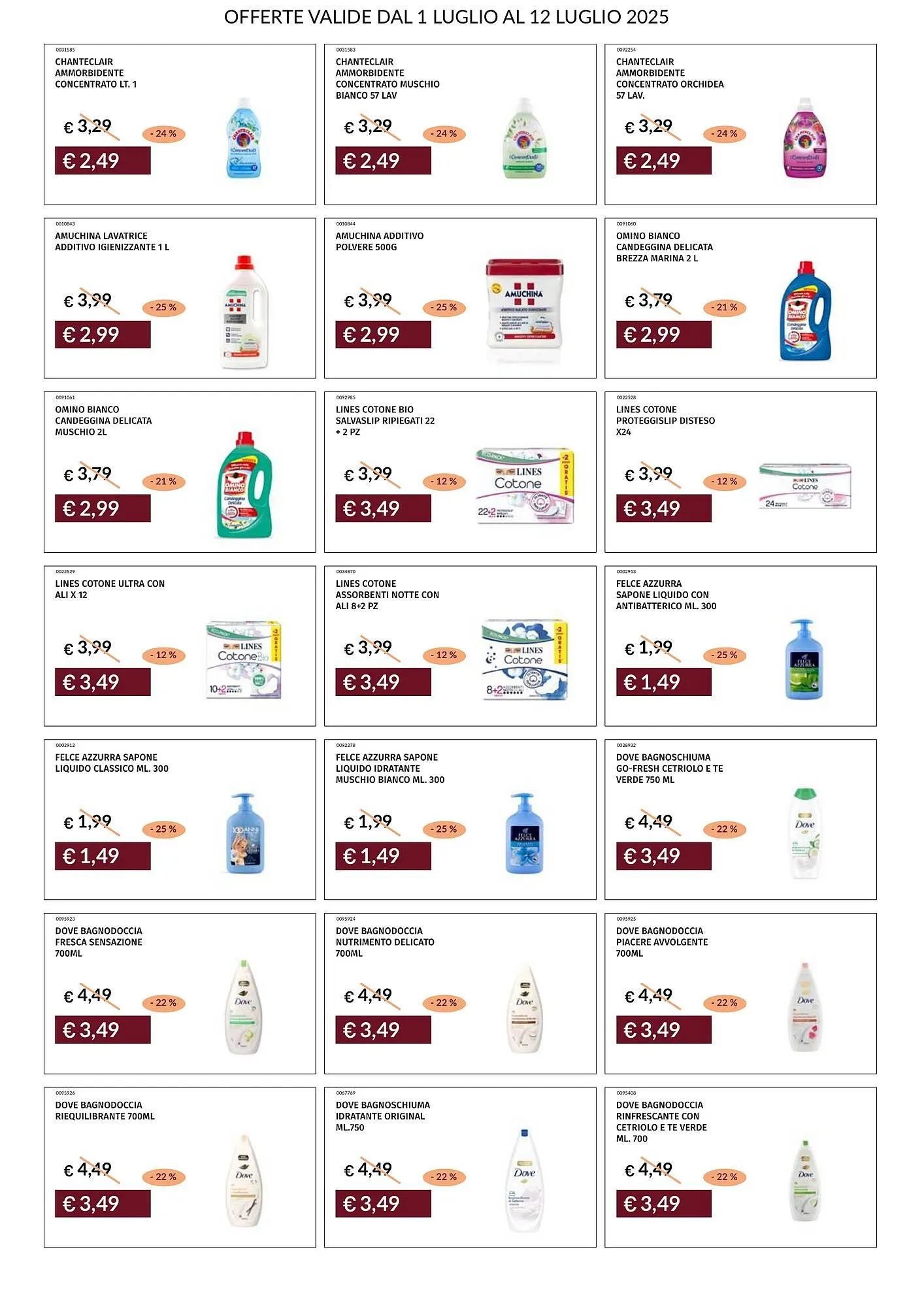 Volantino Prezzemolo e Vitale da 1 luglio a 12 luglio di 2025 - Pagina del volantino 35