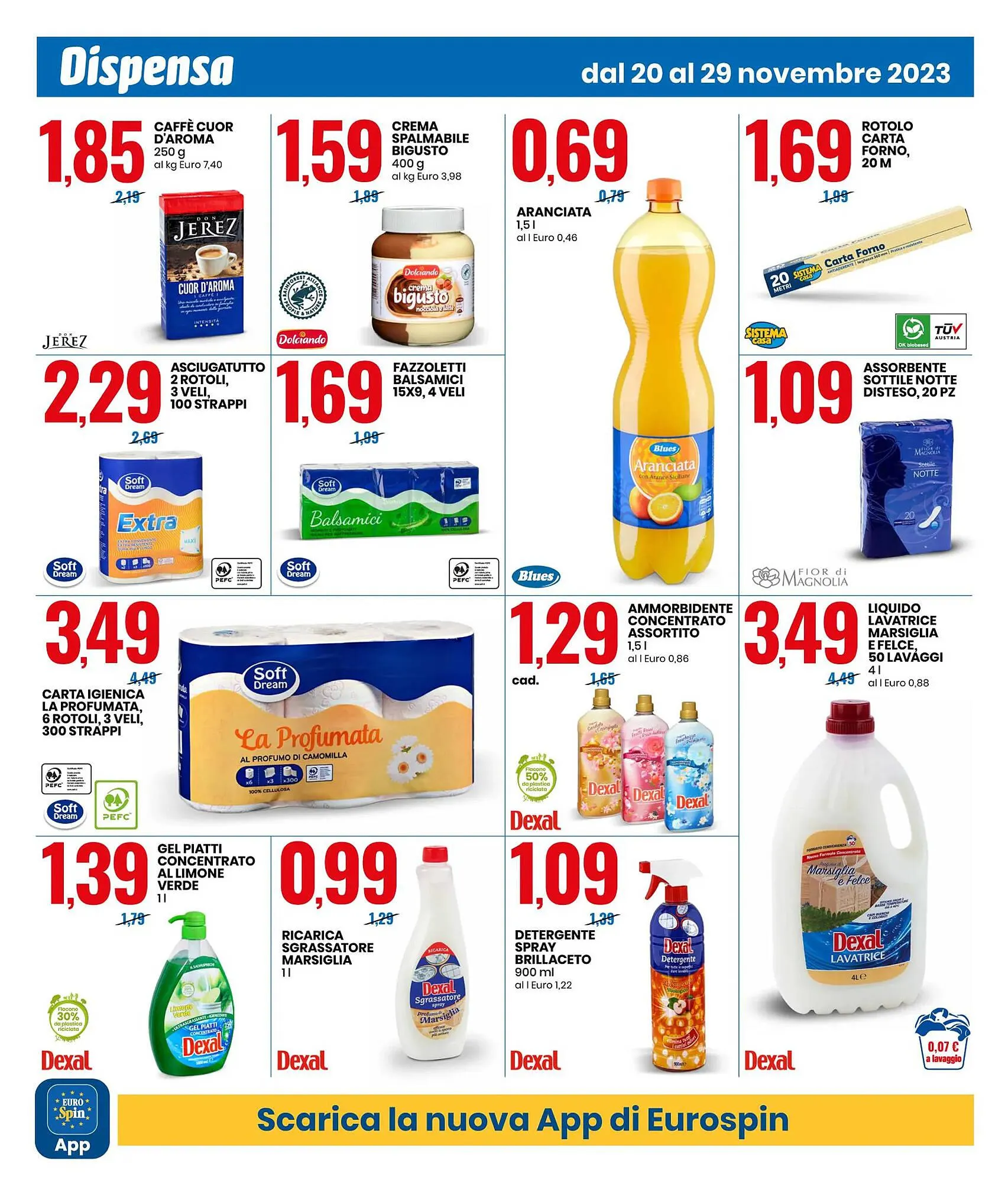 Volantino Eurospin da 20 novembre a 29 novembre di 2023 - Pagina del volantino 8