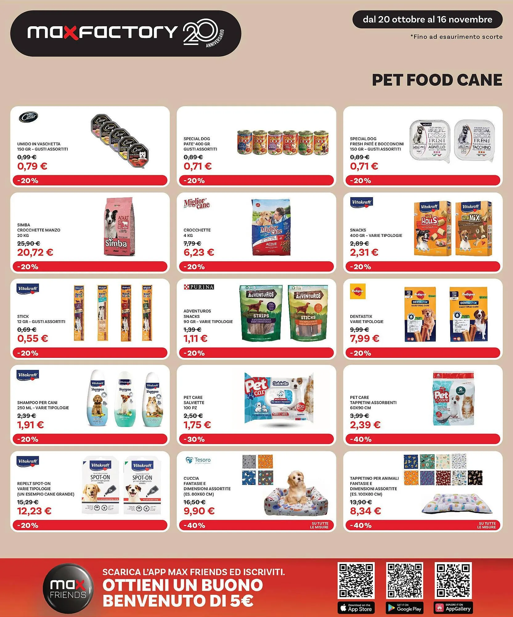 Volantino Max Factory da 8 ottobre a 9 novembre di 2025 - Pagina del volantino 34