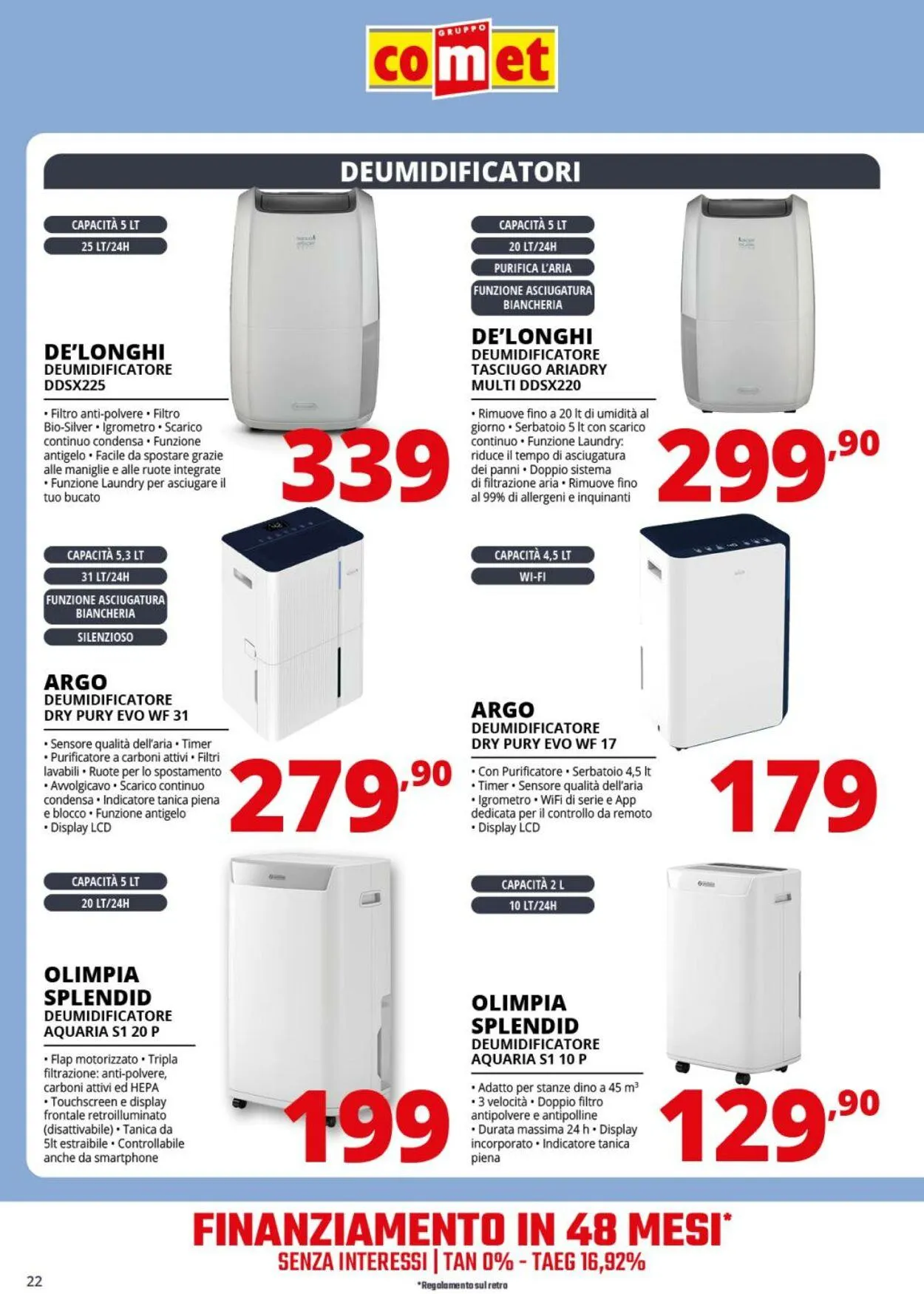 Comet Volantino attuale da 30 maggio a 18 giugno di 2025 - Pagina del volantino 22