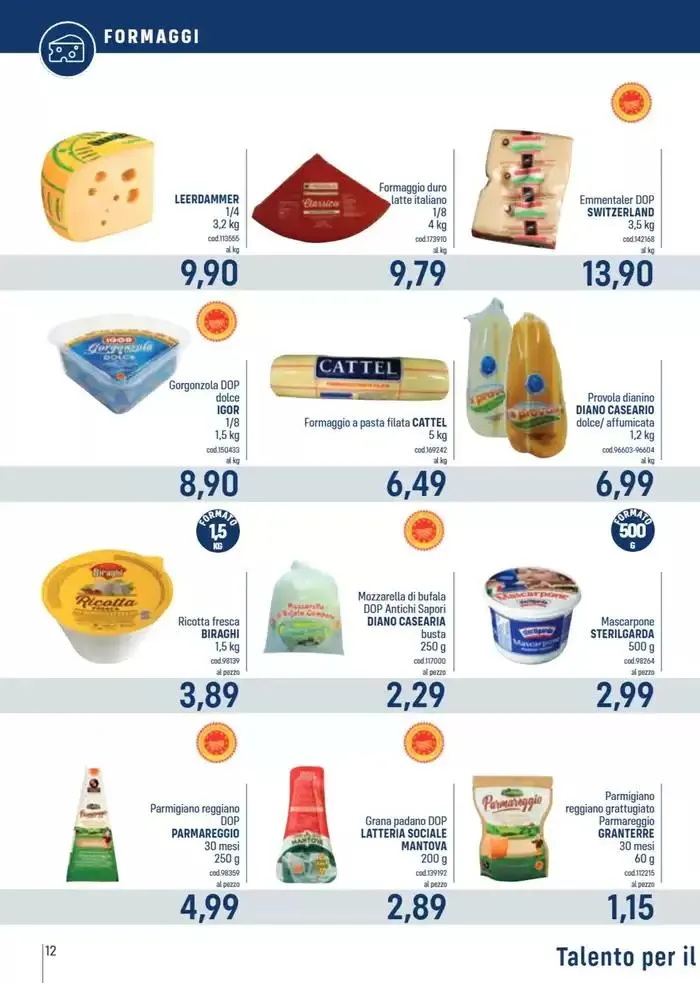 Catalogo Talento da 31 marzo a 20 aprile di 2025 - Pagina del volantino 12