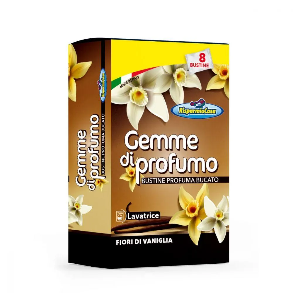 Gemme di Profumo Profuma Bucato Fiori di Vaniglia