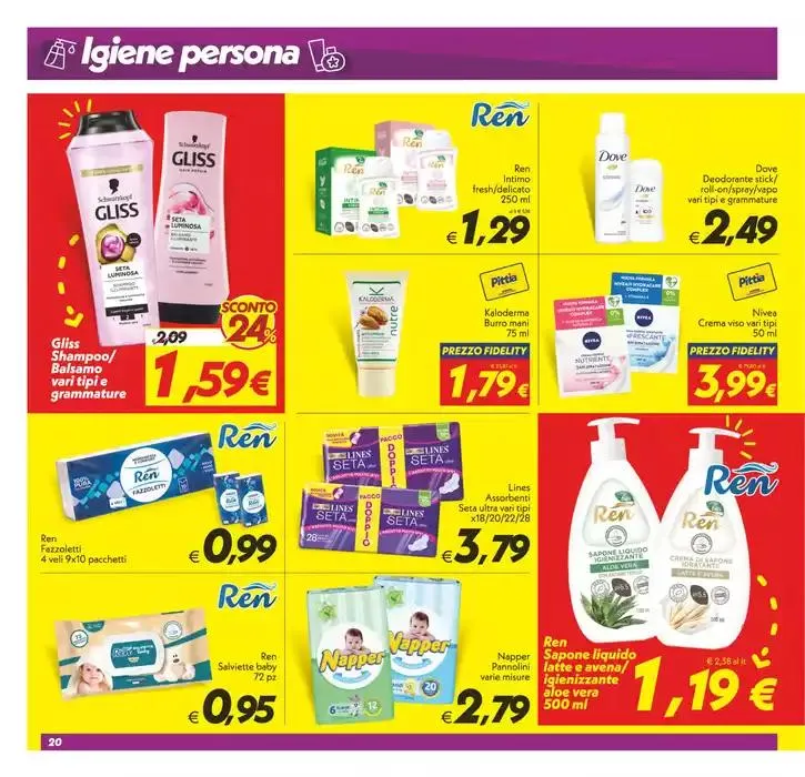 Sconti fino al 50% da 7 febbraio a 17 febbraio di 2025 - Pagina del volantino 20