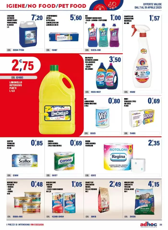 Buona pasqua da 7 aprile a 19 aprile di 2025 - Pagina del volantino 23