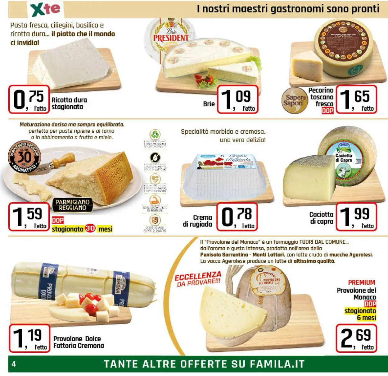 Famila Volantino attuale da 13 luglio a 22 luglio di 2023 - Pagina del volantino 4