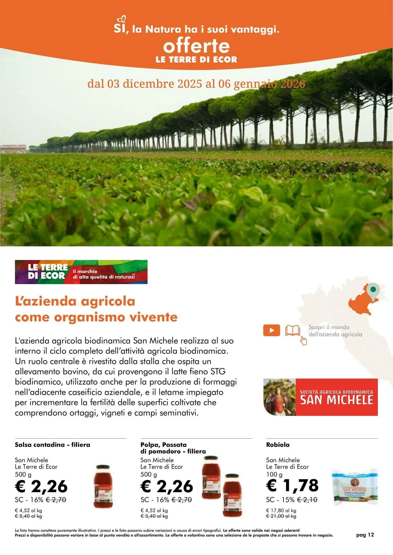 Natura Sì Volantino attuale da 1 dicembre a 1 gennaio di 2026 - Pagina del volantino 12