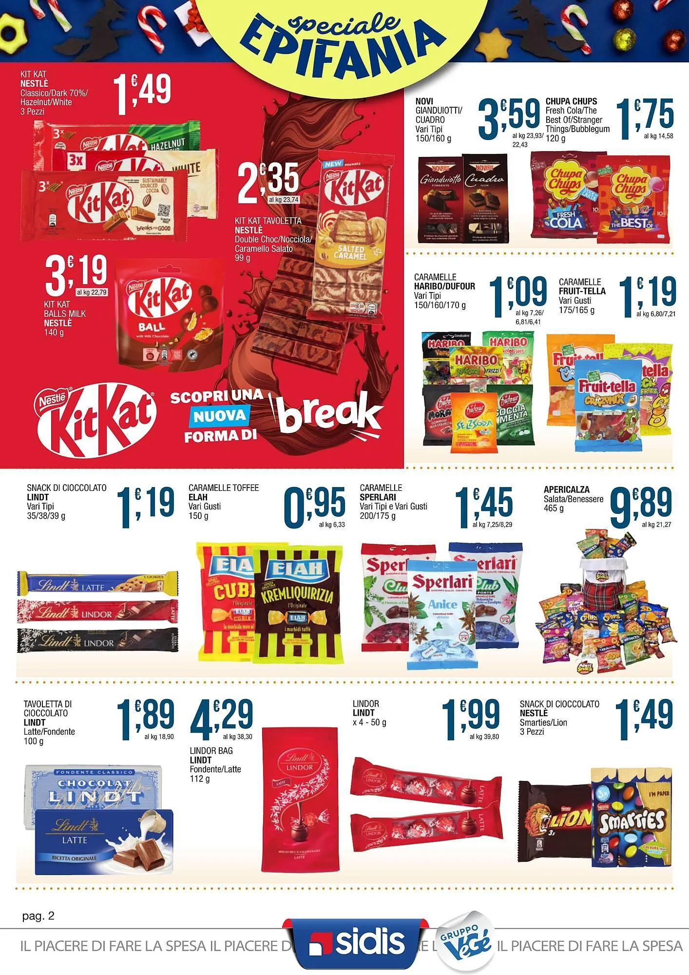 Volantino Sidis da 27 dicembre a 10 gennaio di 2026 - Pagina del volantino 2
