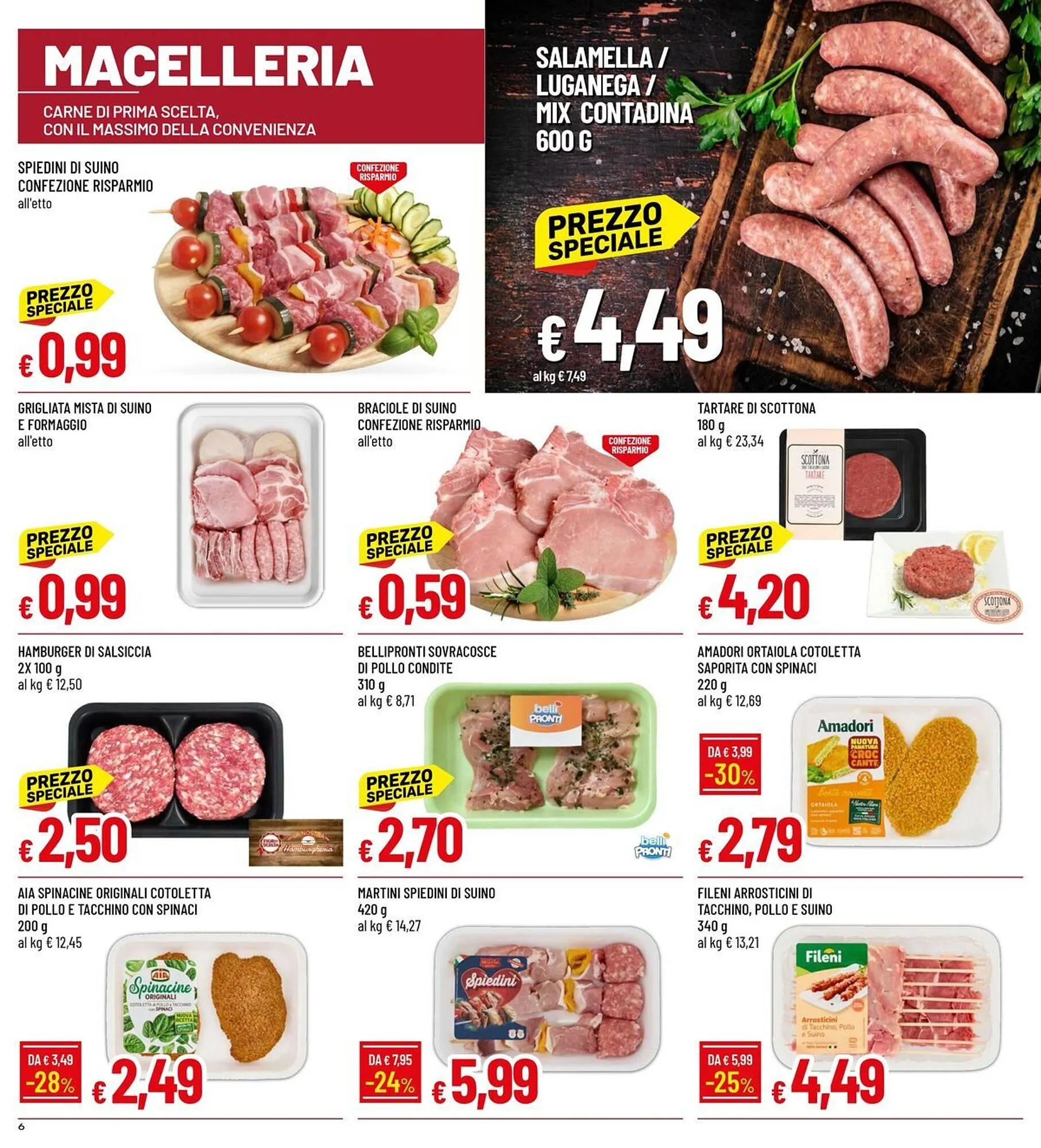 Volantino IperFamila da 7 agosto a 17 agosto di 2025 - Pagina del volantino 6