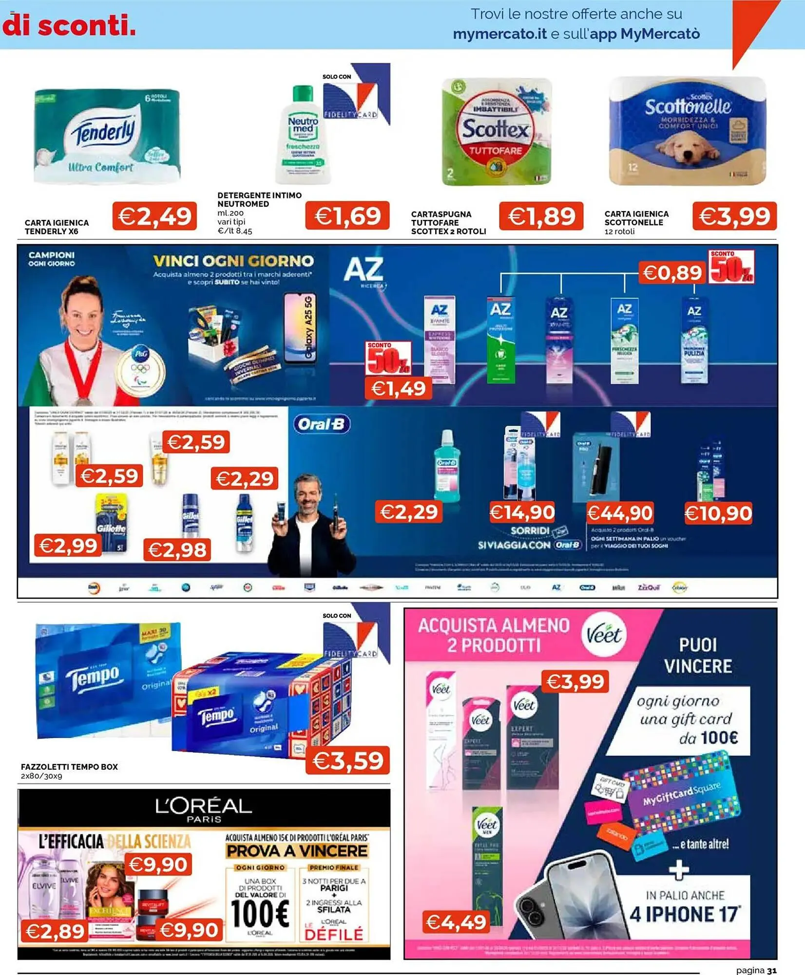 Volantino Mercatò da 26 febbraio a 8 marzo di 2026 - Pagina del volantino 31
