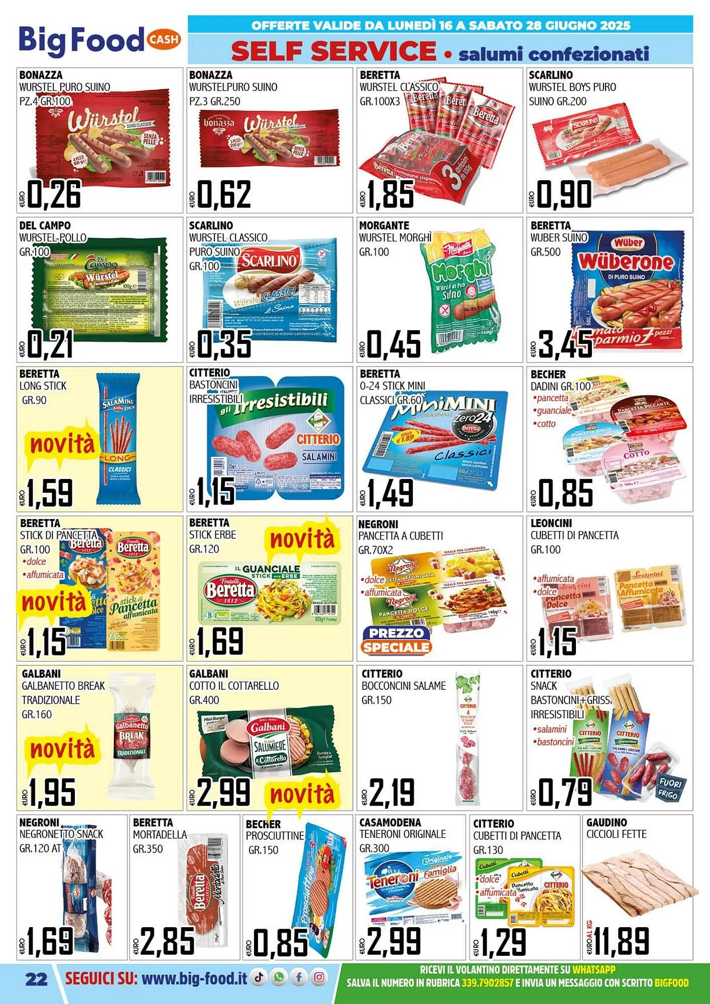Volantino Big Food da 16 giugno a 28 giugno di 2025 - Pagina del volantino 14