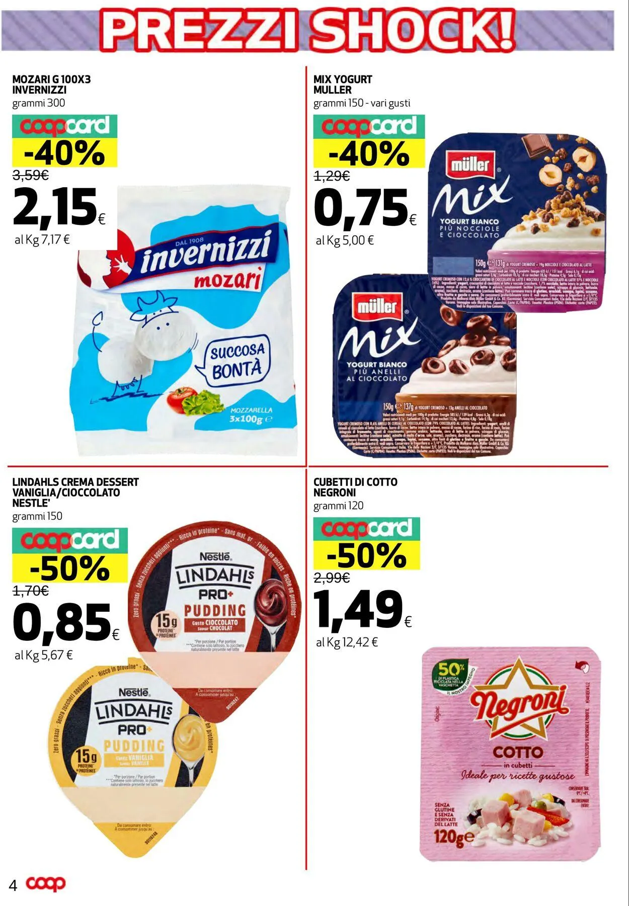Coop Volantino attuale da 12 giugno a 22 giugno di 2025 - Pagina del volantino 4