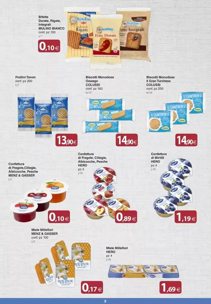 Speciale Colazione Alberghi da 8 maggio a 21 maggio di 2025 - Pagina del volantino 8