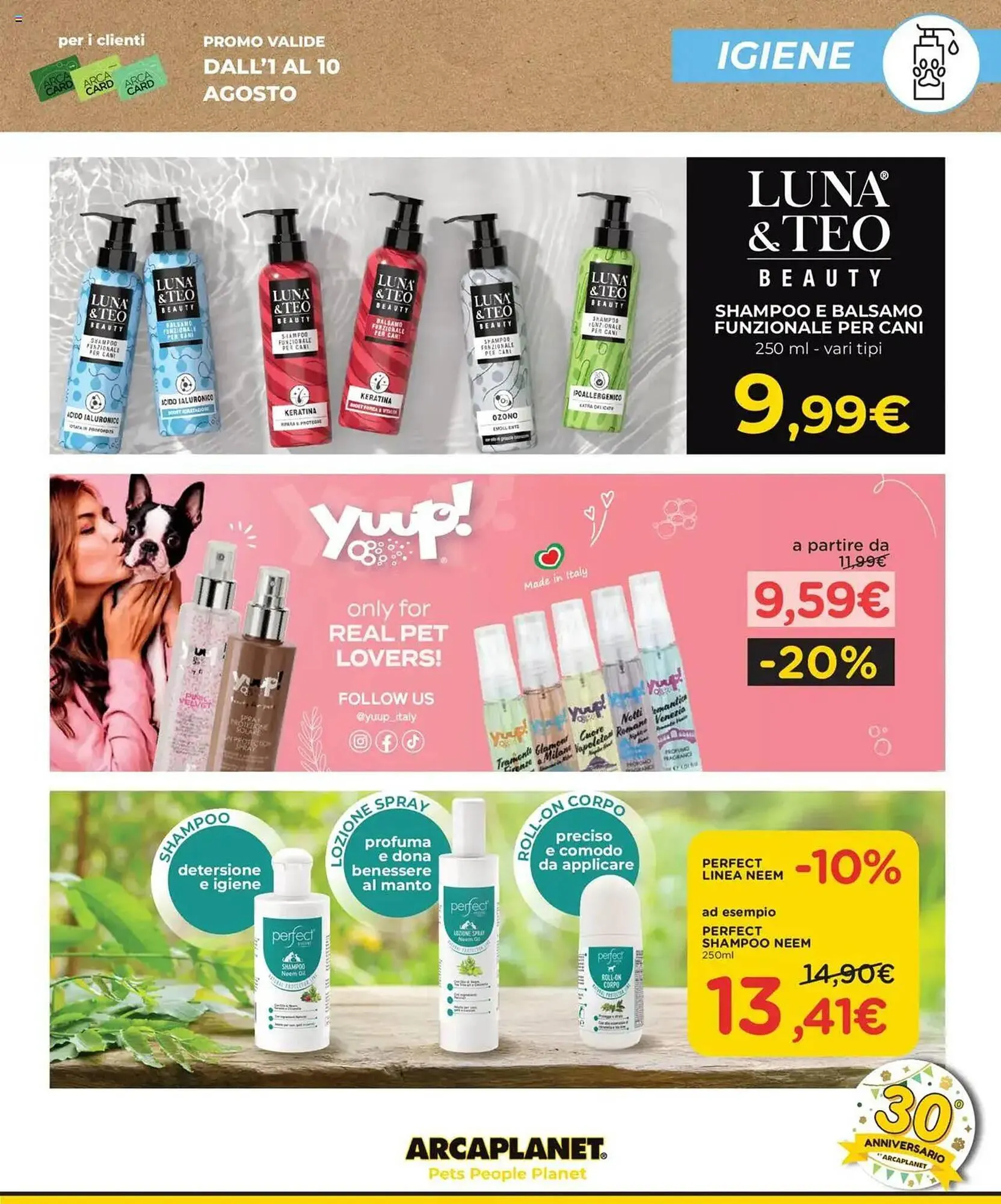 Volantino Arcaplanet da 1 agosto a 10 agosto di 2025 - Pagina del volantino 31
