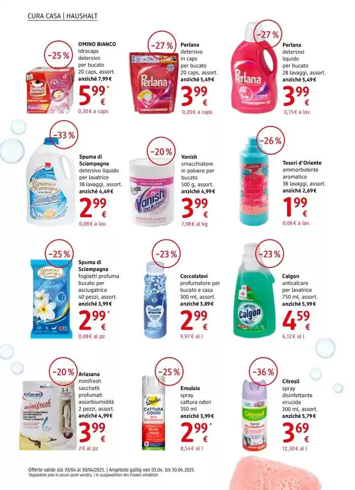 Journal. da 3 aprile a 30 aprile di 2025 - Pagina del volantino 14