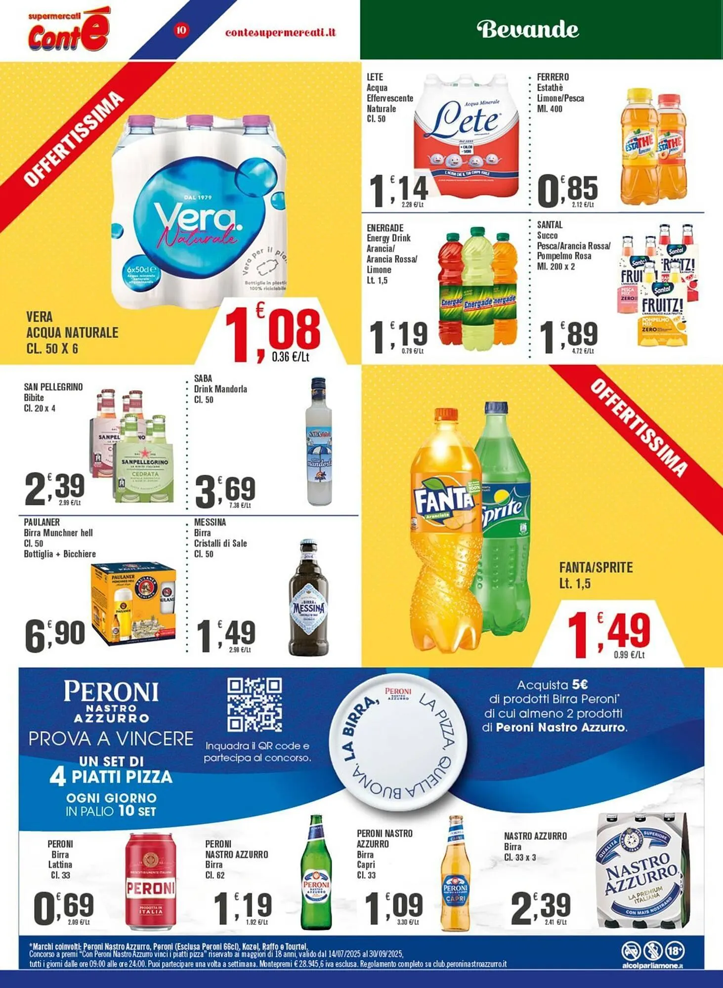 Volantino Conté Supermercati da 31 luglio a 10 agosto di 2025 - Pagina del volantino 10