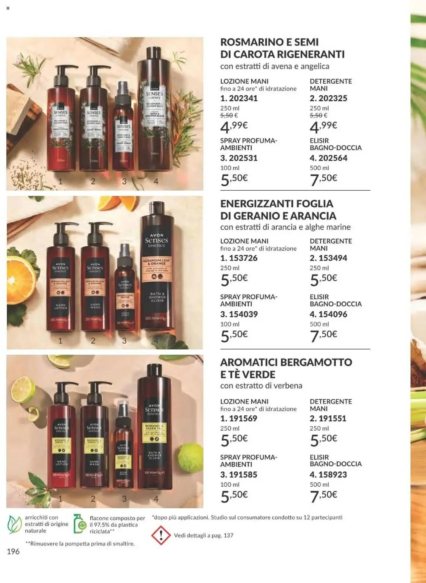 Volantino Avon da 1 aprile a 30 aprile di 2025 - Pagina del volantino 196