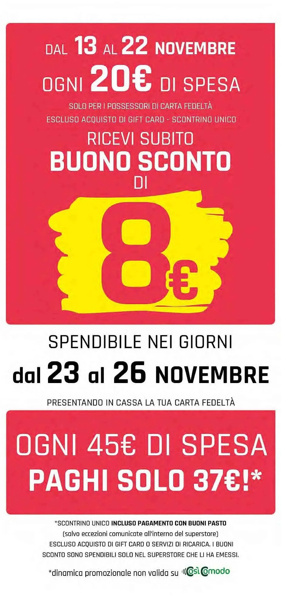 Volantino Famila Superstore da 13 novembre a 22 novembre di 2025 - Pagina del volantino 2