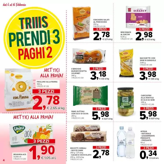 3x2 da 6 febbraio a 16 febbraio di 2025 - Pagina del volantino 4