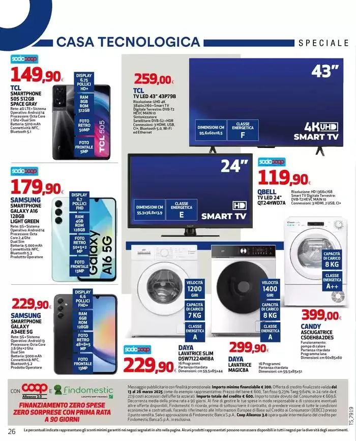 Sconti fino al 50% da 13 marzo a 26 marzo di 2025 - Pagina del volantino 26