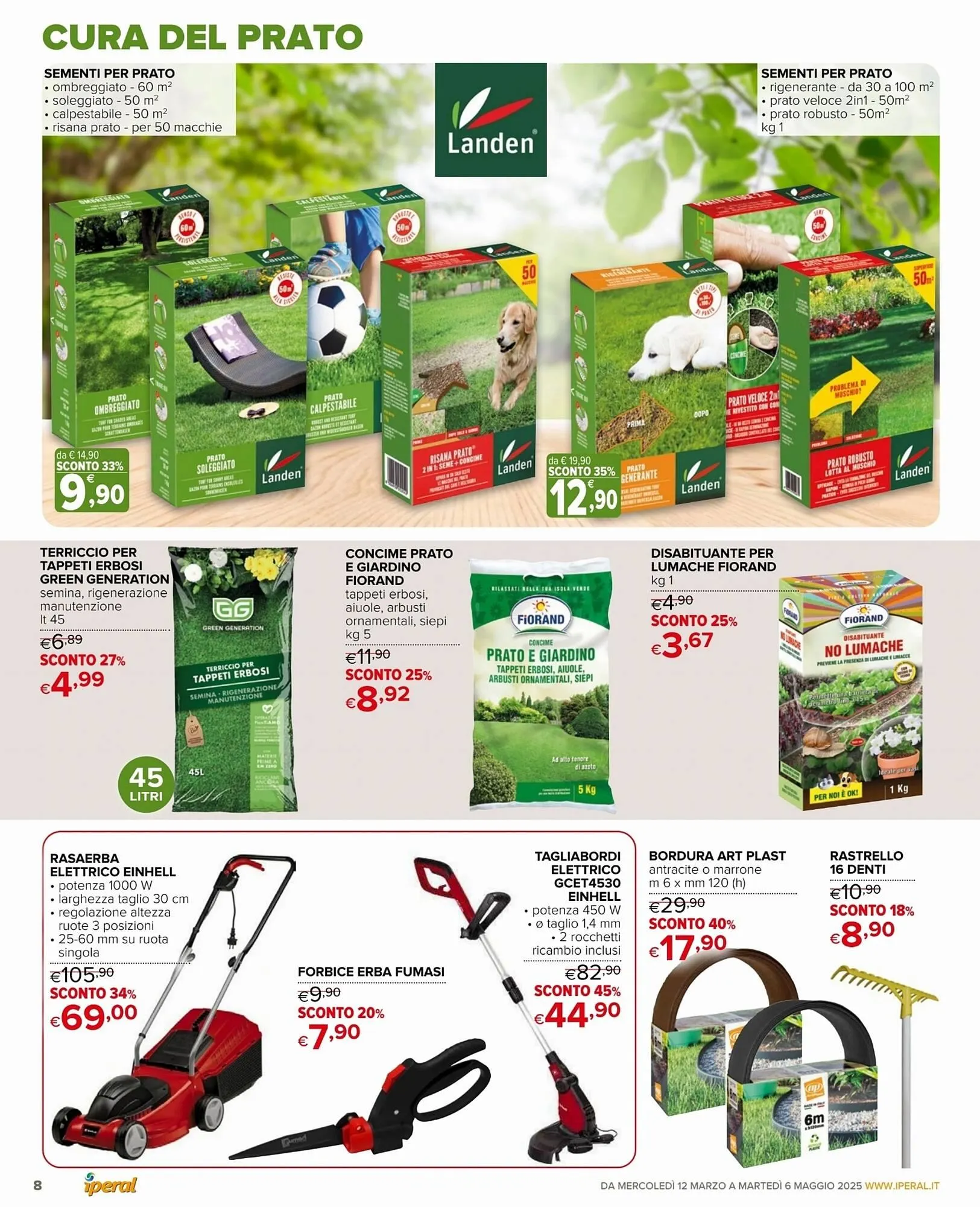 Volantino Iperal da 12 marzo a 6 maggio di 2025 - Pagina del volantino 8